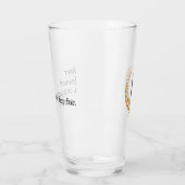 Monogram "De betekenis van bier" Glas (Links)
