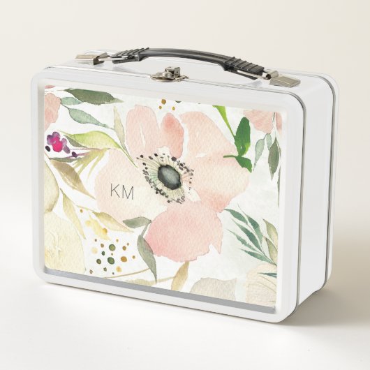 Monogram | De Joy of White | Waterverf Floral (Voorkant)