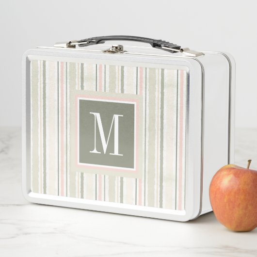 Monogram | De Joy of White | Waterverf Stripes (In situ)