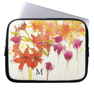 Monogram De sloppenwijk van Patty Laptop Sleeve