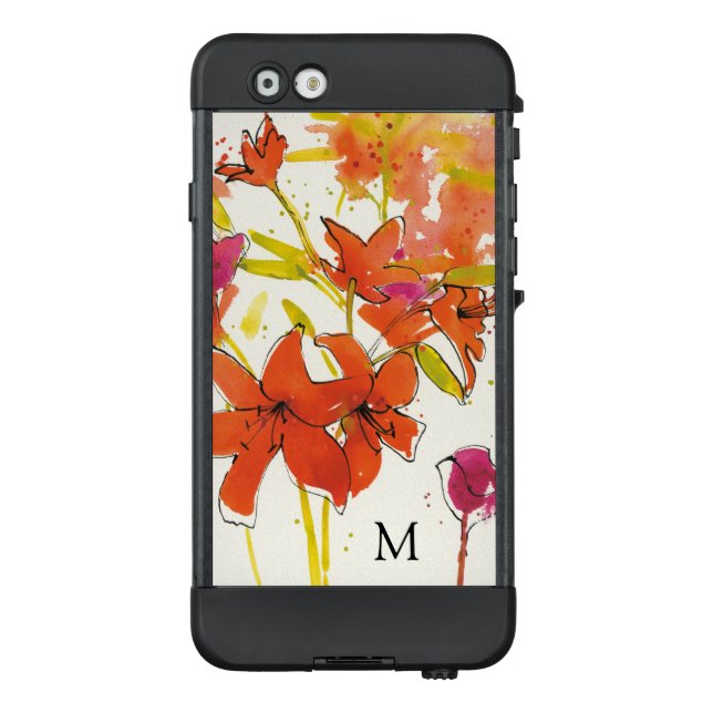 Monogram | De sloppenwijk van Patty LifeProof iPhone Hoesje (Achterkant)