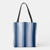 Monogram Deckchair Multi Stripe Tote Bag (Achterkant)