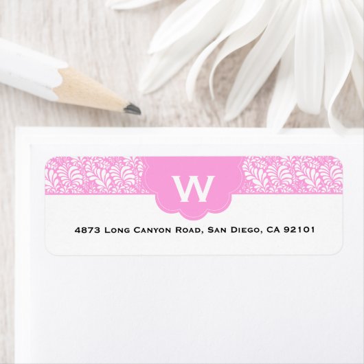 Monogram deco etiket (Insitu)