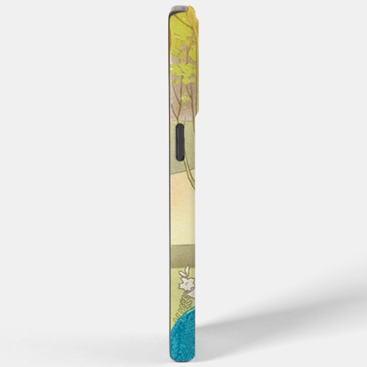 Monogram Deer Art Nouveau Forest iphone Case-Mate iPhone Case (Achterkant / Rechts)