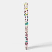 Monogram  Deer Art Nouveau Forest iphone Case-Mate iPhone Case (Achterkant / Links)