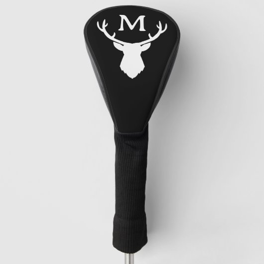 Monogram Deer Golfheadcover (Voorkant)