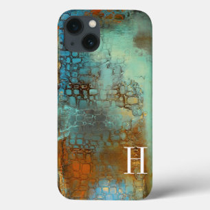 Monogram  Deja Blue Case-Mate iPhone Case