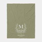 Monogram deken (Voorkant)