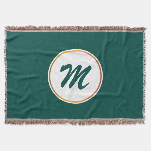 monogram deken (Voorkant)