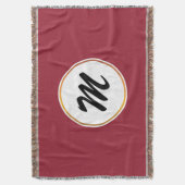 monogram deken (Voorkant Verticaal)