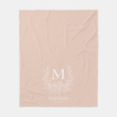 Monogram deken (Voorkant)