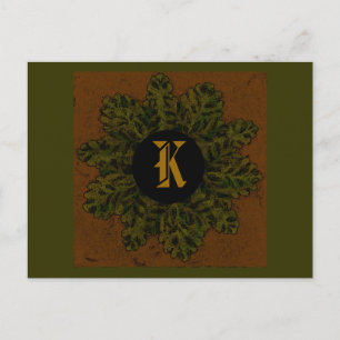 Monogram Design 03, Briefkaart