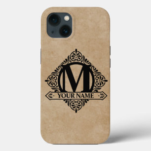 Monogram Design Hoesje-Mate iPhone Case