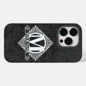  Monogram Design Hoesje-Mate iPhone Case (Achterkant (horizontaal))
