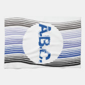Monogram deze leuke handdoek (Horizontaal)