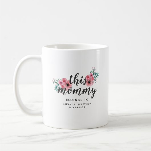 Monogram deze mama behoort tot de Mok (Links)