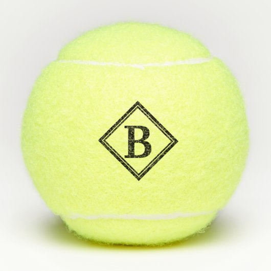Monogram DF Serif Tennisballen (Voorkant)