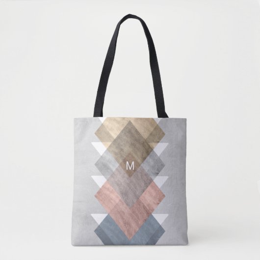 Monogram | Diamond Align I Tote Bag (Voorkant)