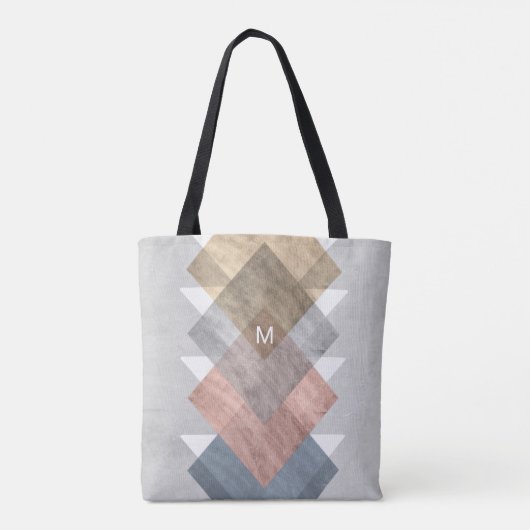 Monogram | Diamond Align I Tote Bag (Achterkant)
