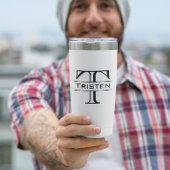 Monogram Die Cut Custom Personalized Sticker