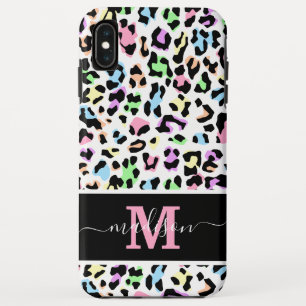 Monogram Dierenprint Leopard Girly Case-Mate iPhone Case