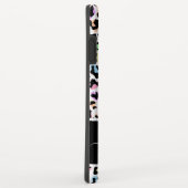 Monogram Dierenprint Leopard Girly Case-Mate iPhone Case (Achterkant/rechts)