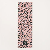 Monogram - Dierlijke afdruk, gepotte luipaard - Ro Yogamat (Voorkant)
