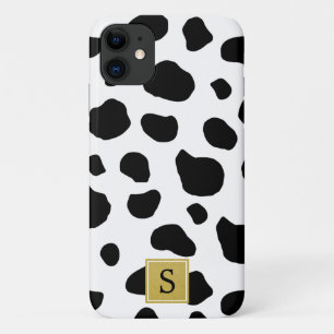 Monogram - Dierlijke afdrukken, Koeienspots - Zwar Case-Mate iPhone Case