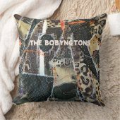 Monogram dierprint luipaard patchwork patroon  kussen (Deken)