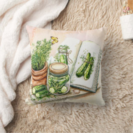 Monogram Dill & Cucumber augurk Keukencomfort Kussen