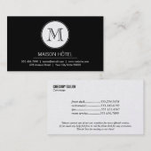 Monogram | Directeur Visitekaartje (Voorkant / Achterkant)