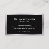 Monogram | Directeur Visitekaartje (Achterkant)