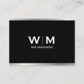 Monogram | Directeur Visitekaartje (Voorkant)