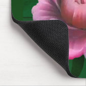 Monogram DK Groene Roze Bloem Muismat (Hoek)