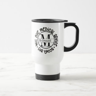 Monogram Doctor Reis Travel Mug Reisbeker
