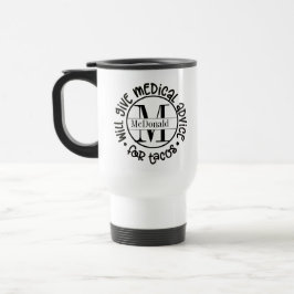 Monogram Doctor Reis Travel Mug Reisbeker