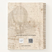 Monogram  documentscript luchtschip notitieboek (Achterkant)