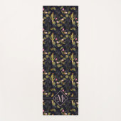 Monogram | Donkere zomernachtpatroon Yogamat (Voorkant)