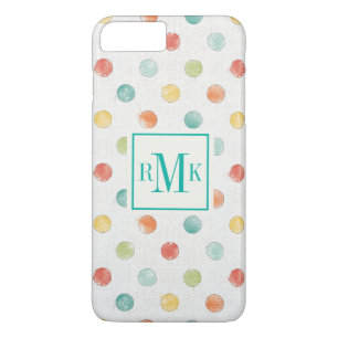 Monogram   Doordacht Butterflies Stap iPhone 8/7 Plus Hoesje