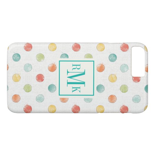 Monogram | Doordacht Butterflies Stap Case-Mate iPhone Case (Achterkant (Horizontaal))