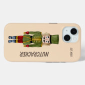 Monogram dorable Notenkraker traditioneel Roze Case-Mate iPhone Case (Achterkant (horizontaal))