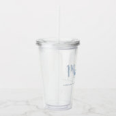 MONOGRAM DOTTED Tumbler Acryl Drinkbeker (Rechts)