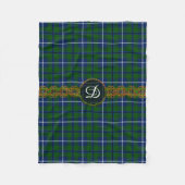Monogram Douglas Tartan Fleece Deken (Voorkant)
