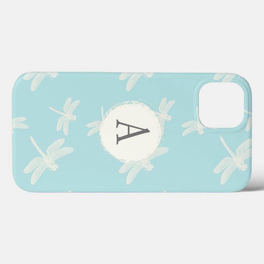 monogram draaiboek Case-Mate iPhone case (Achterkant (horizontaal))