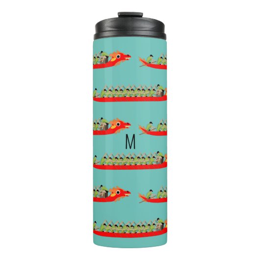 Monogram Dragon Boat Racing Thermosbeker (Voorkant)