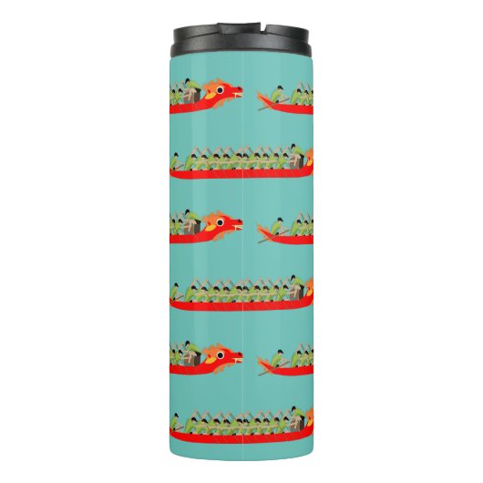 Monogram Dragon Boat Racing Thermosbeker (Achterkant)