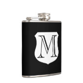 Monogram drink | personaliseerbaar geschenk voor m heupfles (Rechts)