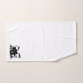 Monogram Drum Set Bad Handdoek (Handdoek)