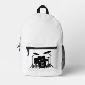 Monogram Drum Set Bedrukte Rugzak (Voorkant)