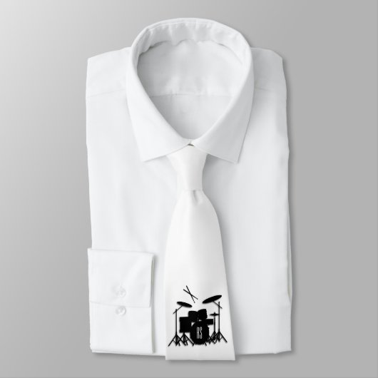 Monogram Drum Set Stropdas (Gebonden)